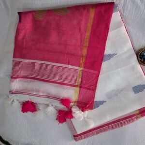 Cotton silk saree